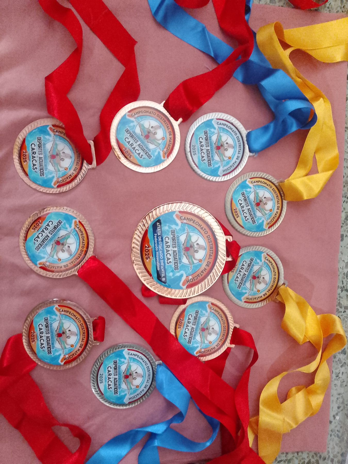 Medallas deportivas de Gabriel