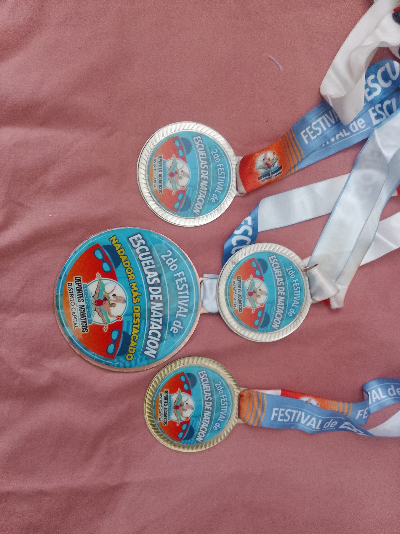 Medallas de natación
